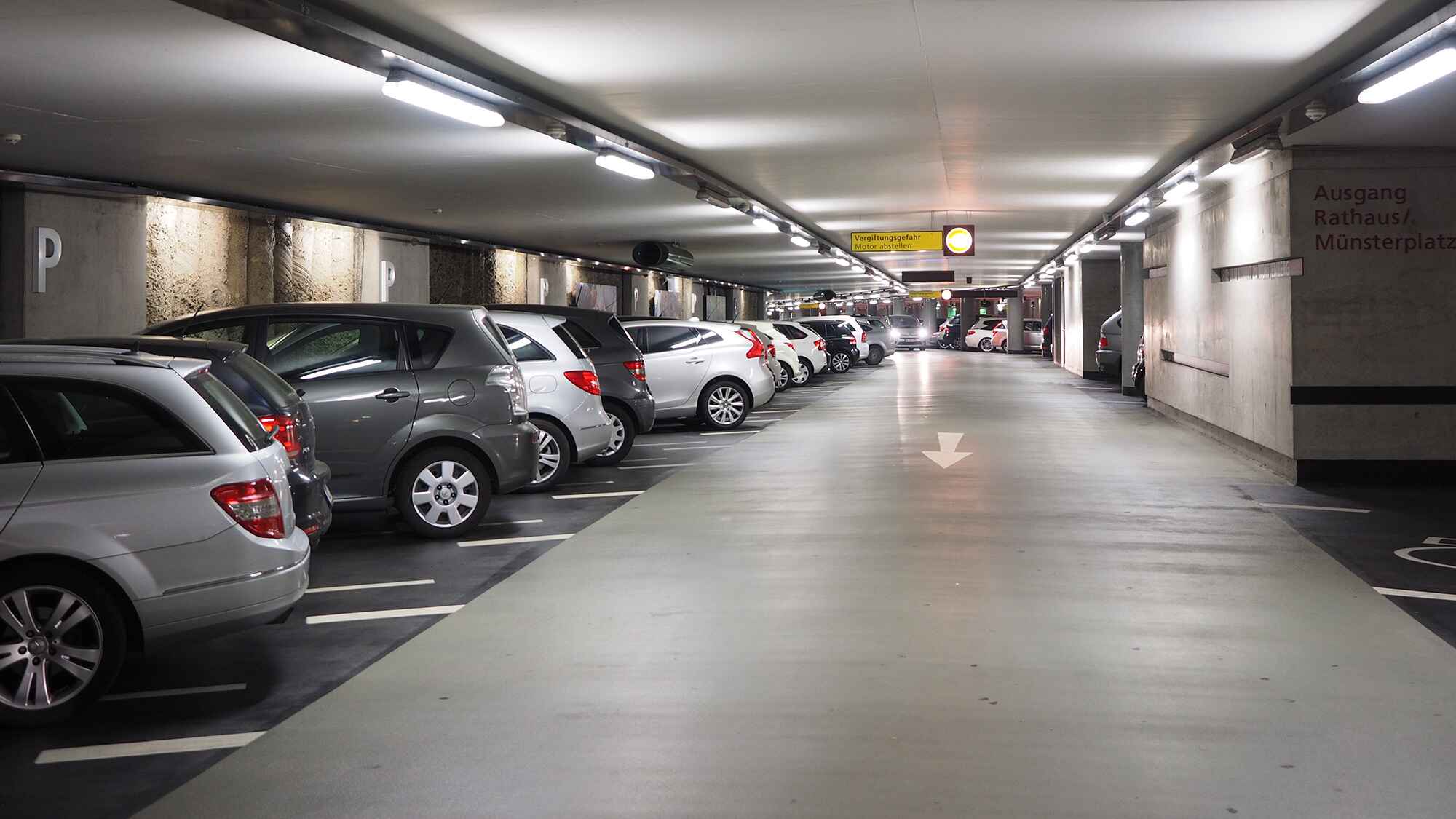 Multi-storey car park exterior