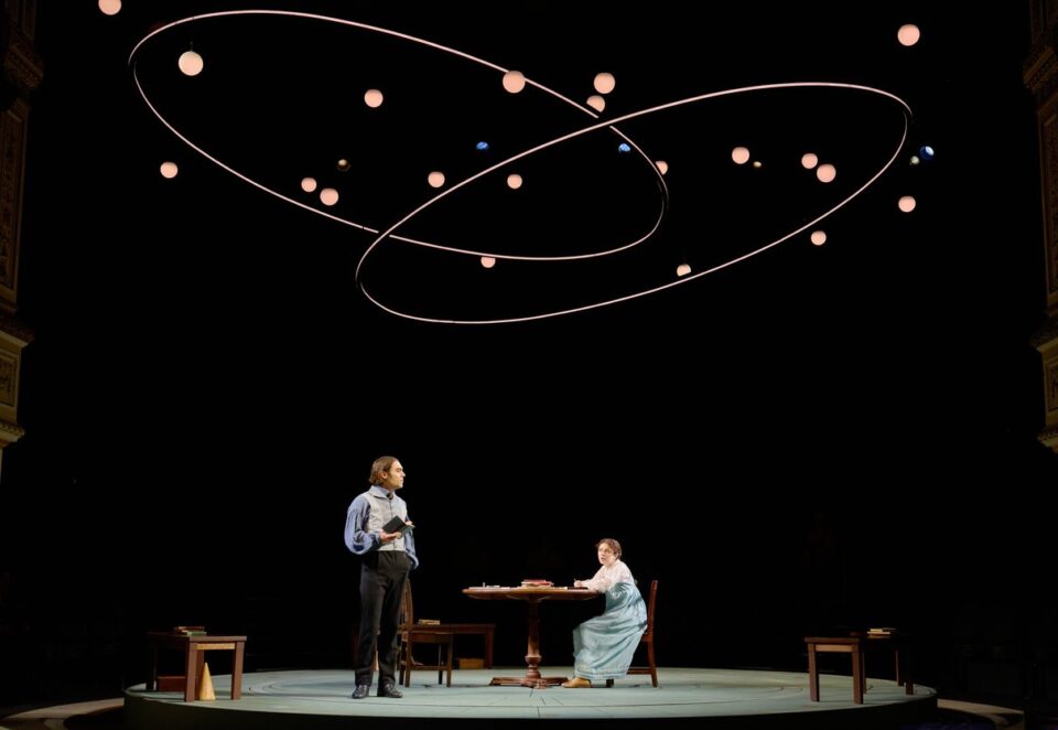 Seamus Dillane and Isis Hainsworth in a scene from Arcadia