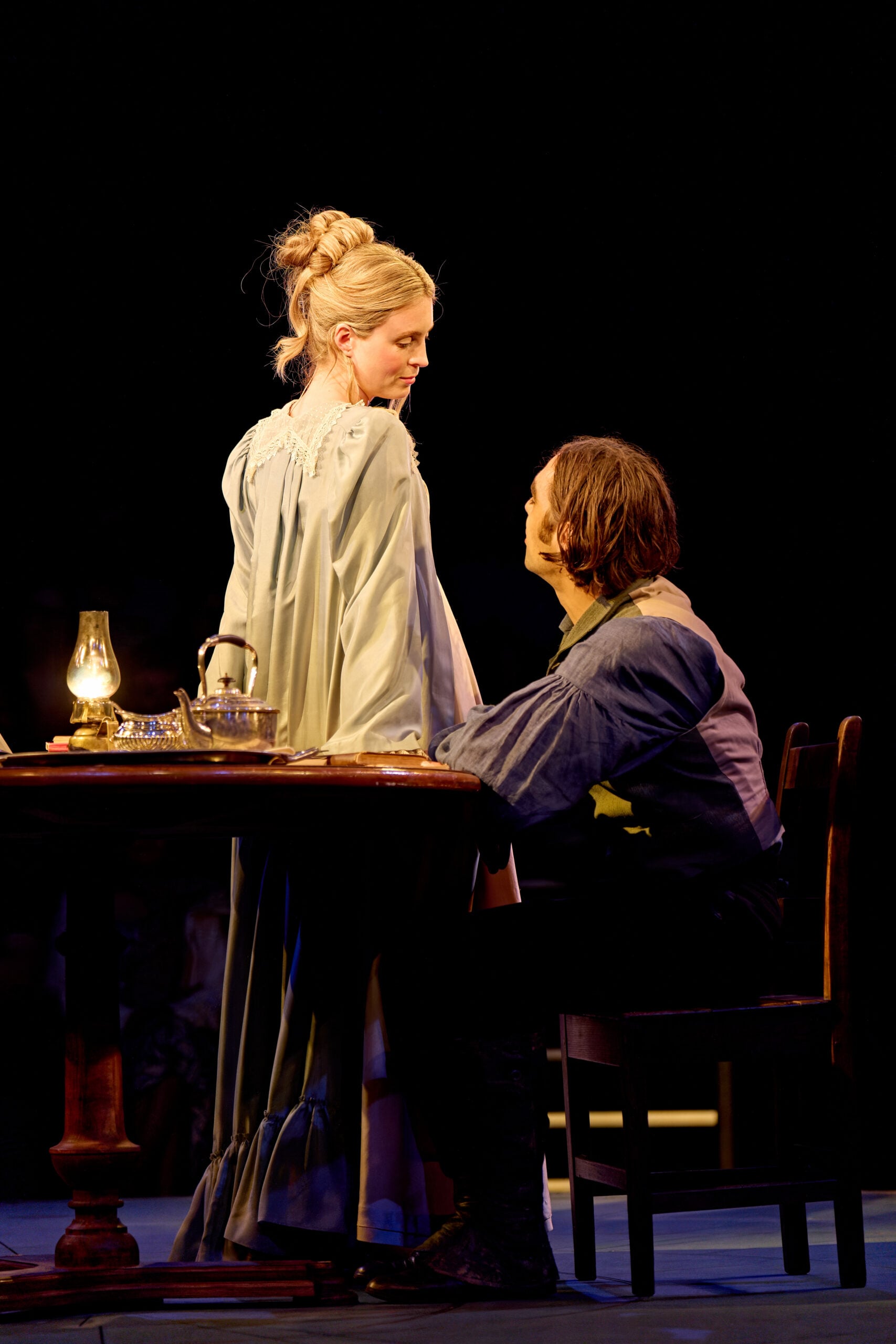 Yolanda Kettle and Seamus Dillane in Arcadia
