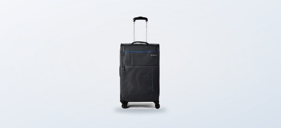 Grauer Benzi 5825 Trolley mit vier Rollen