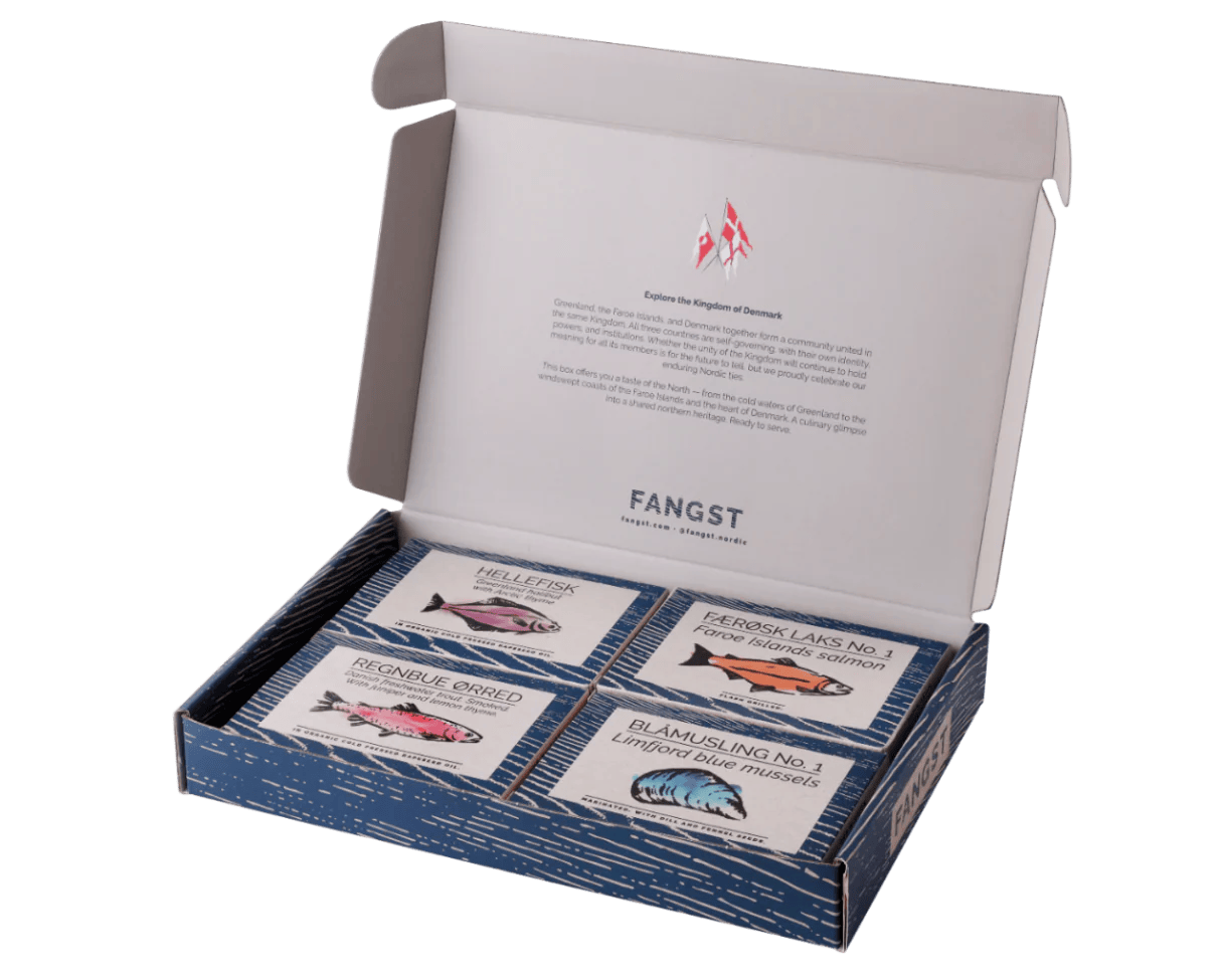 FANGST Kingdom of Denmark Box als internationale Spezialität