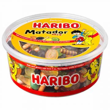 Haribo Matador Mix als Snack-Ergänzung