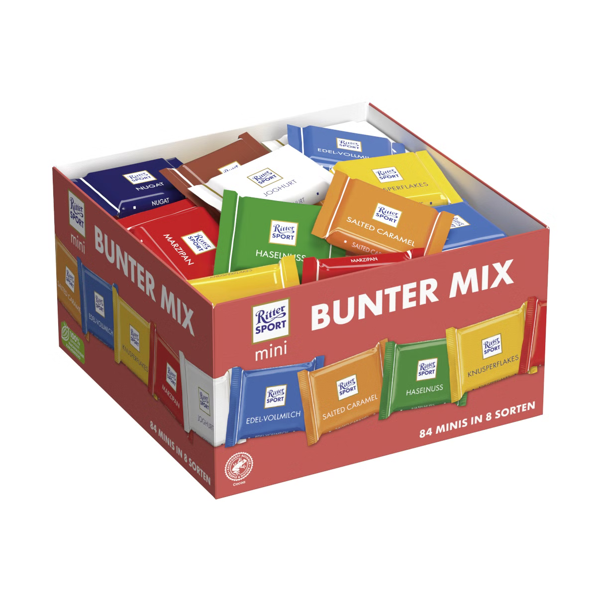 Ritter Sport Mini Display für den sommerlichen Snacktisch