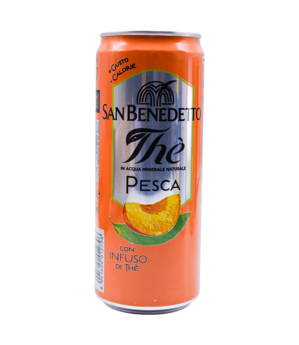 San Benedetto Thé Pesca zero als sommerlicher Eistee