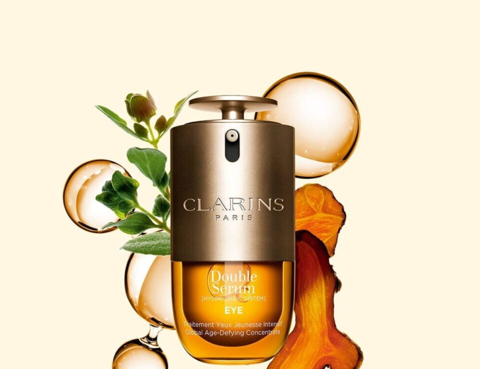 Clarins Double Serum Eye øjenbehandling i produktbillede
