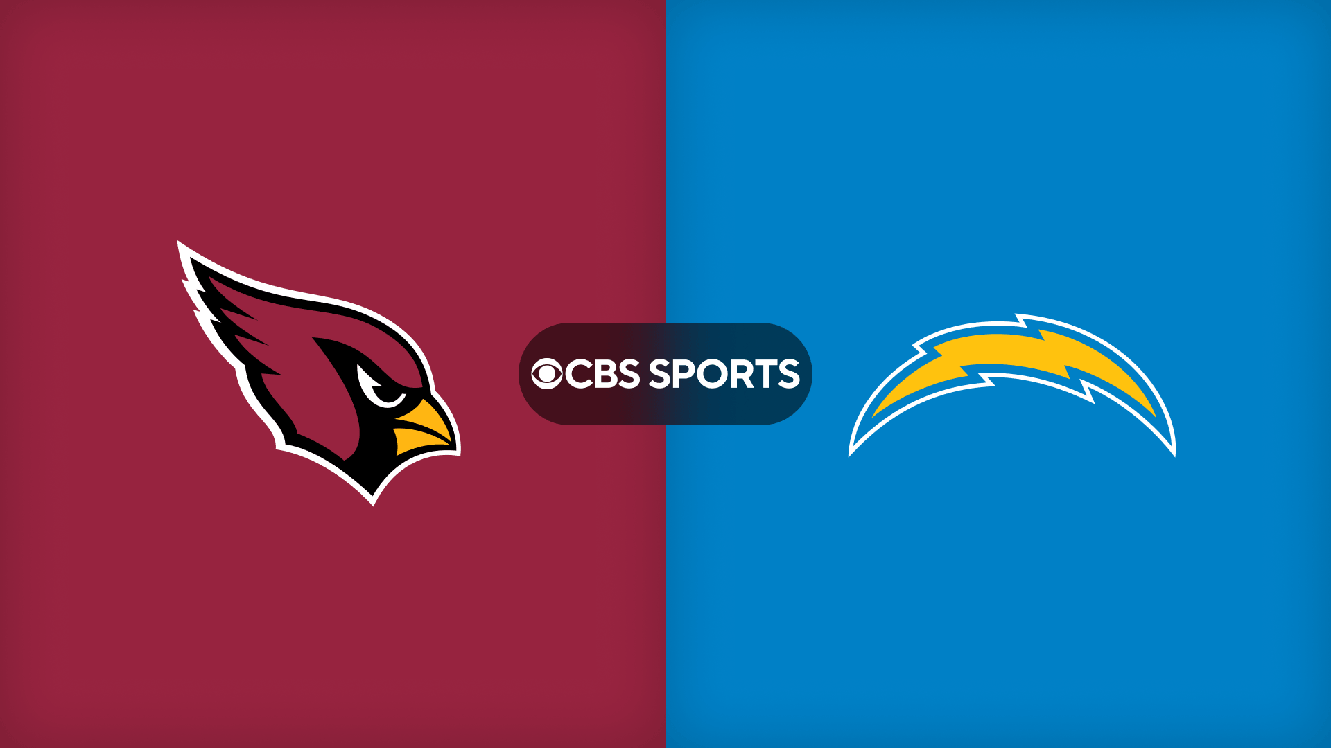 Arizona Cardinals versus Los Angeles Chargers NFL event artwork