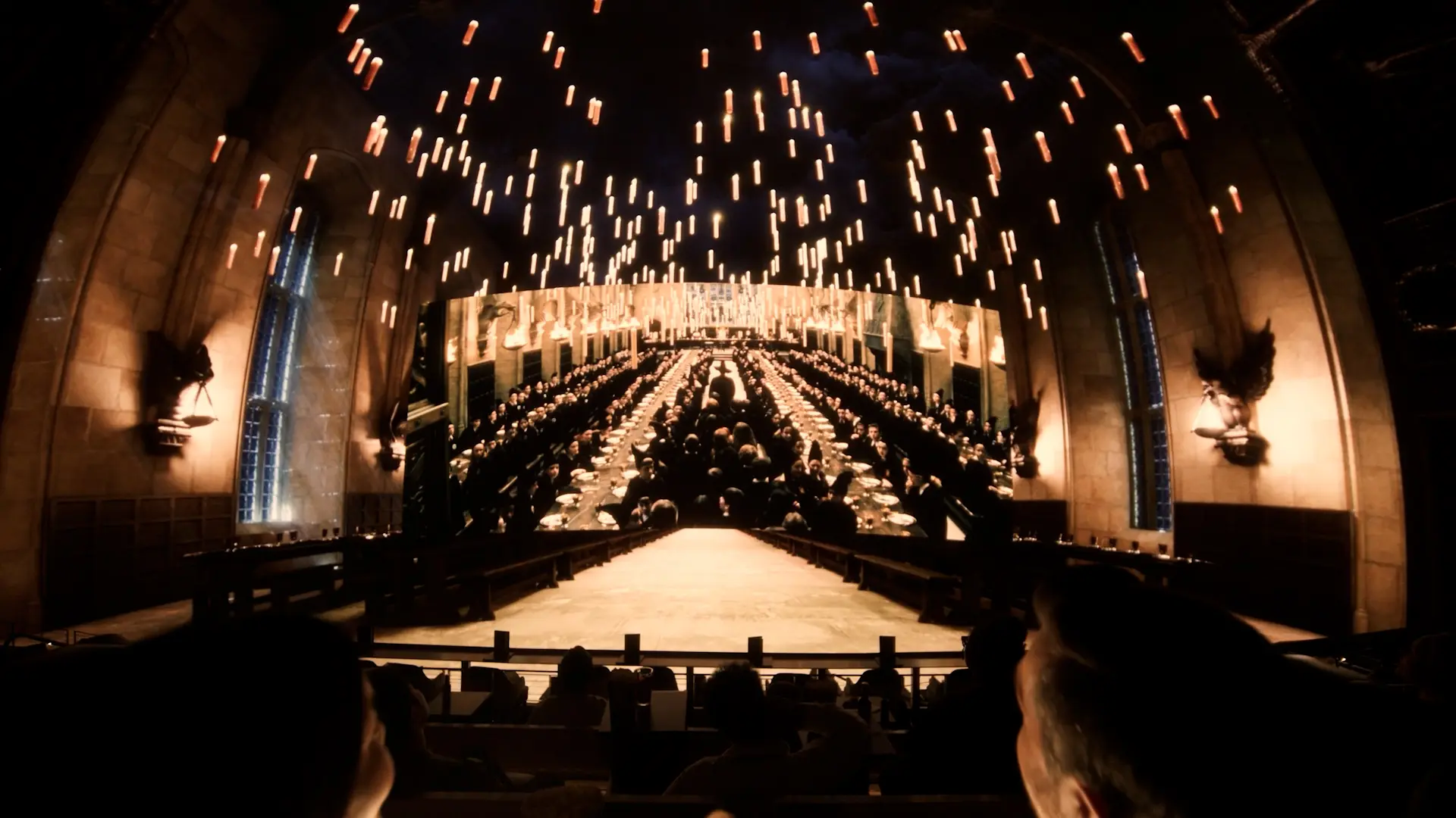 Immersive Harry Potter scene displayed inside Cosm's Dome
