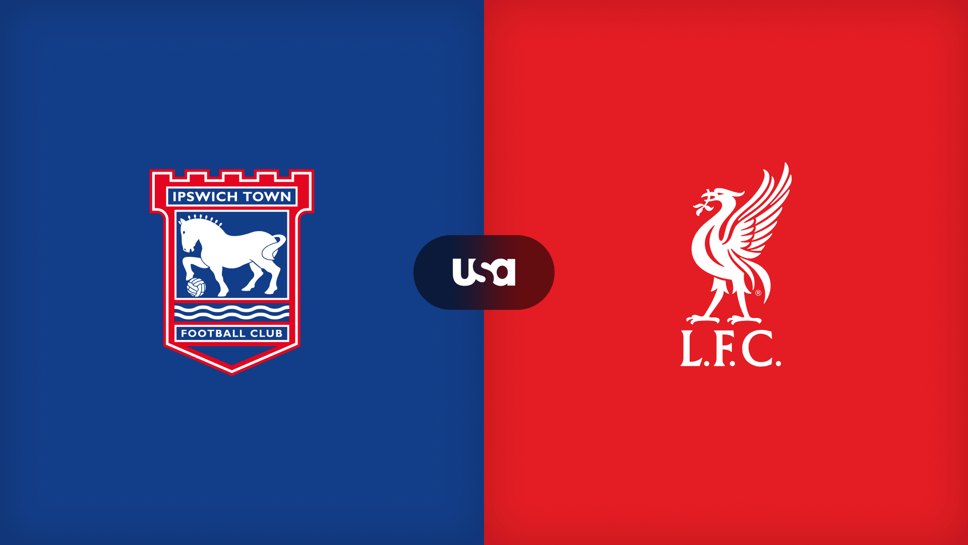 Ipswich Town versus Liverpool Premier League event artwork
