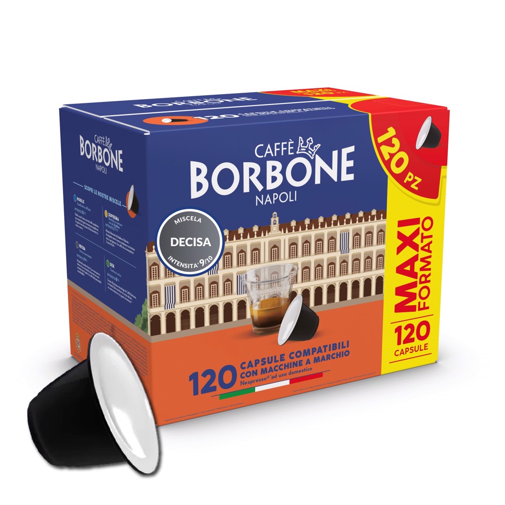 Capsule Caffè Borbone miscela Decisa per macchine Nespresso