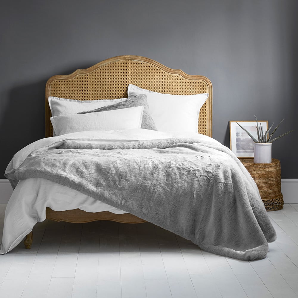 Sienna rattan bed in a bedroom setting