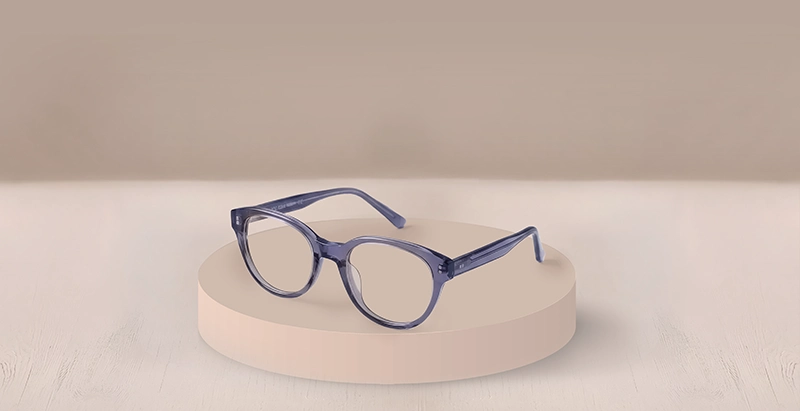Prescription glasses featured in a shopping banner
