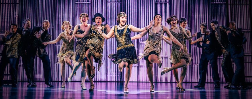 Ensemble dance line from The Great Gatsby Broadway musical