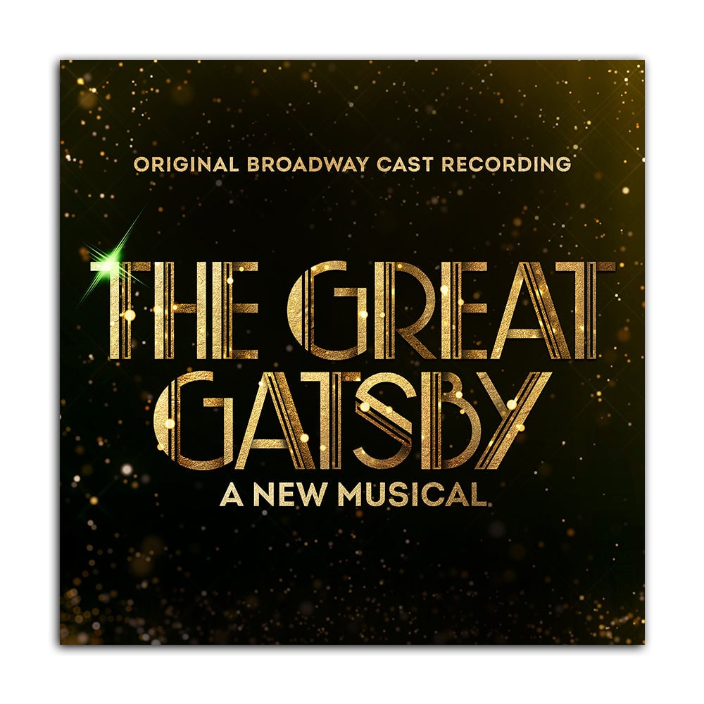 The Great Gatsby Broadway cast recording CD package