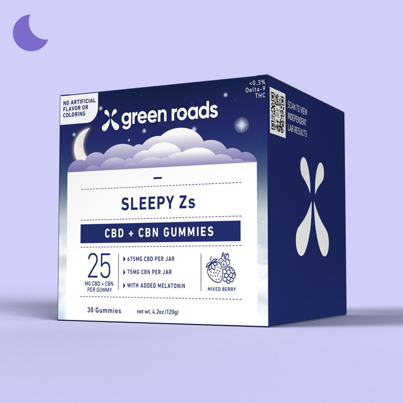 Green Roads CBN gummies package