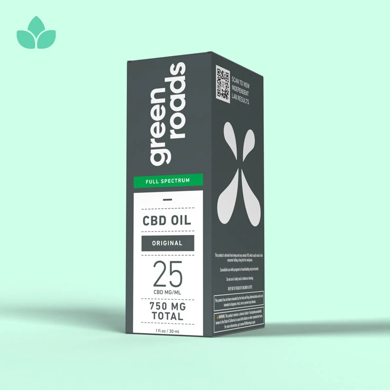 CBD oil product box