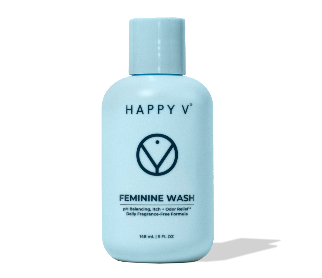 Happy V Feminine Wash bottle