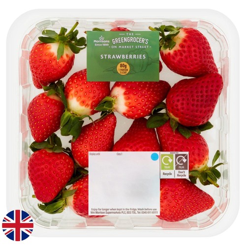 Morrisons British Strawberries 350g punnet