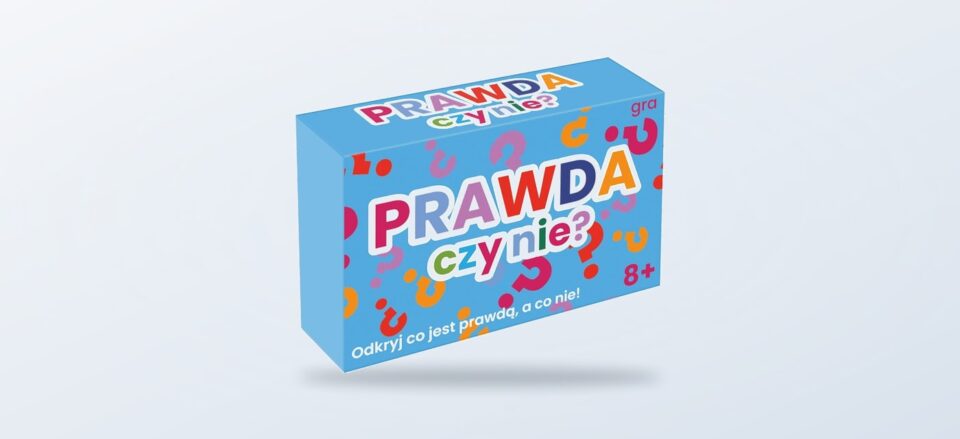 Gra quizowa Prawda czy nie? Mini w kompaktowym pudełku