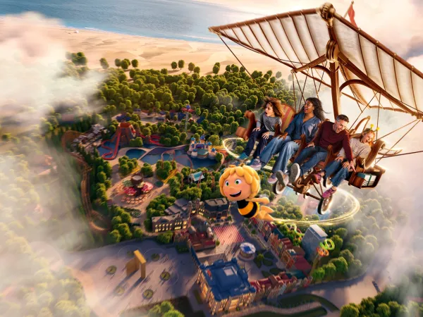 Expérience immersive Flying Cinema de Plopsa