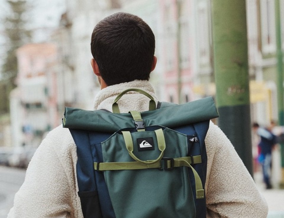 Zaino da surf Quiksilver Commute 37L verde