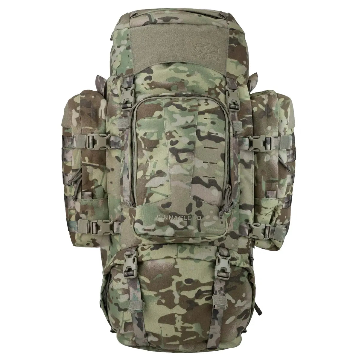 Highlander Pinnacle Rucksack 70L in camouflage