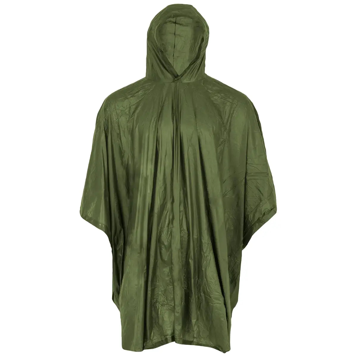 Highlander PVC Poncho in olive green