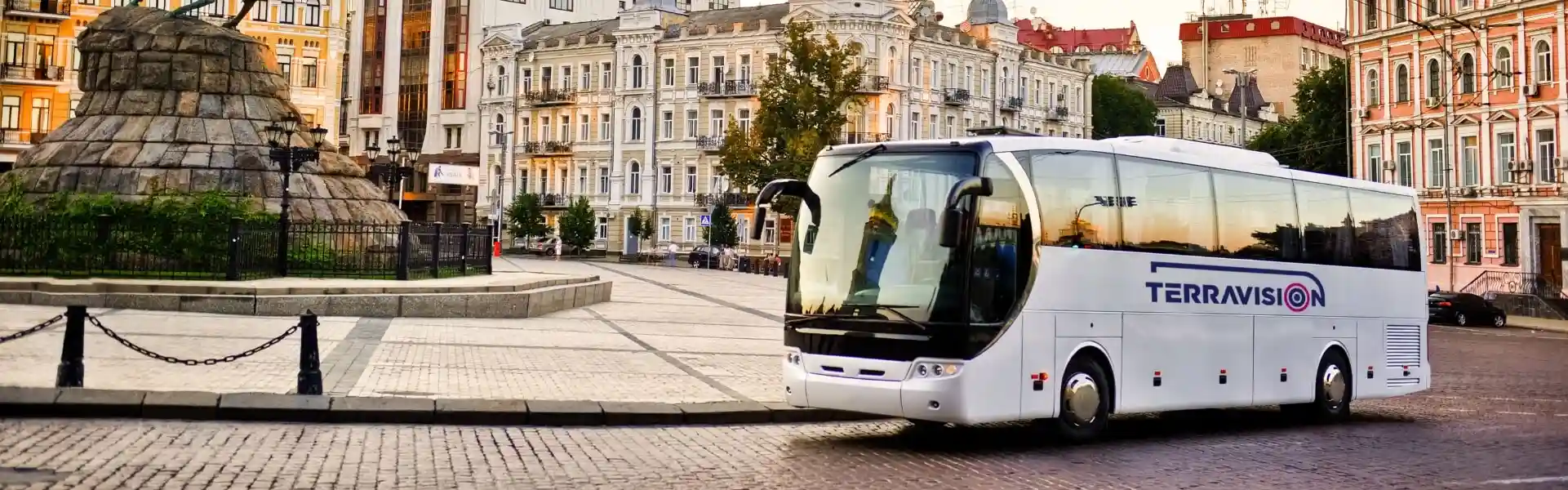 Autobús de Terravision para el trayecto entre Fiumicino y Roma