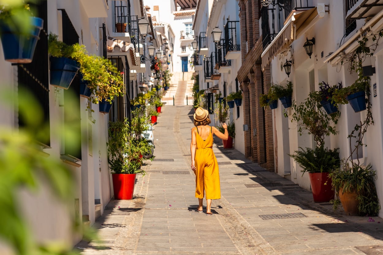 Malaga destination scene for a Terravision airport transfer