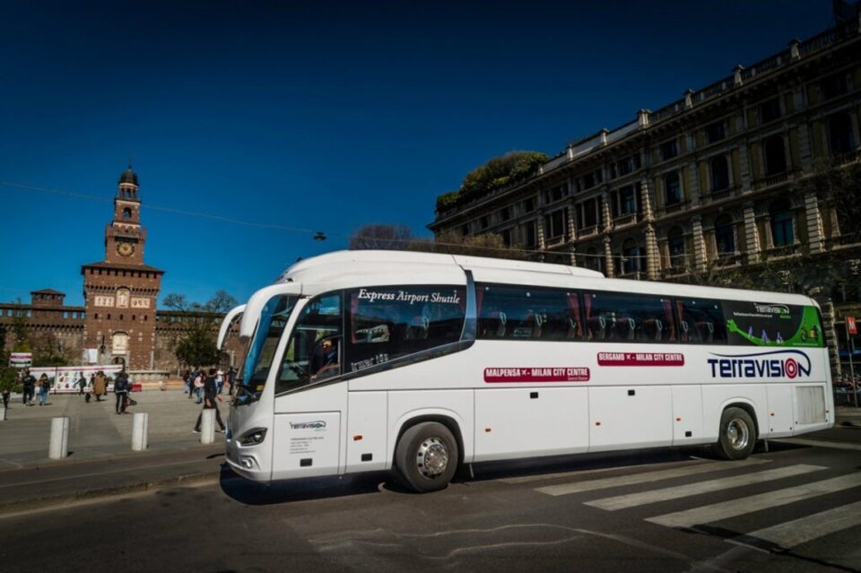 Terravision Bus-Transfer vom Flughafen Malpensa nach Mailand