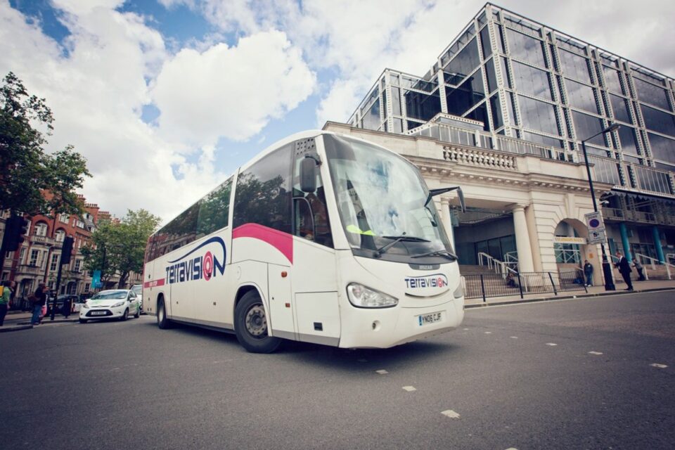 Autocar Terravision sur la liaison de Stansted à Londres