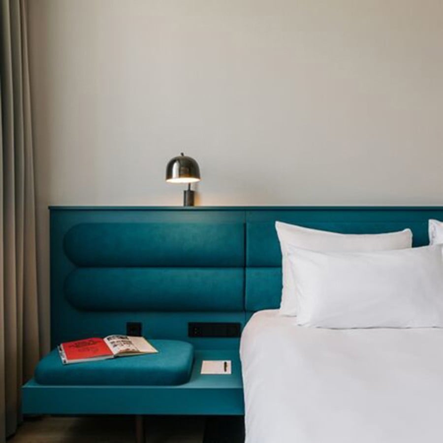 Modernes Hotelzimmer im The Social Hub