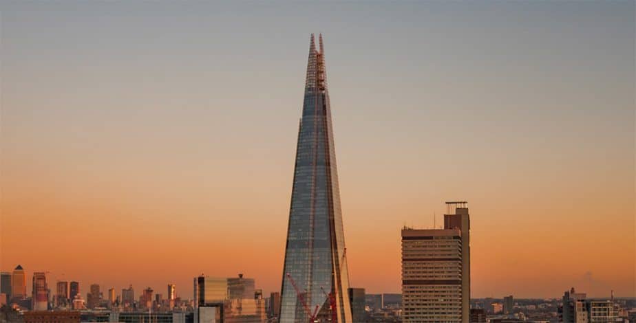 Visitors enjoying The View from The Shard