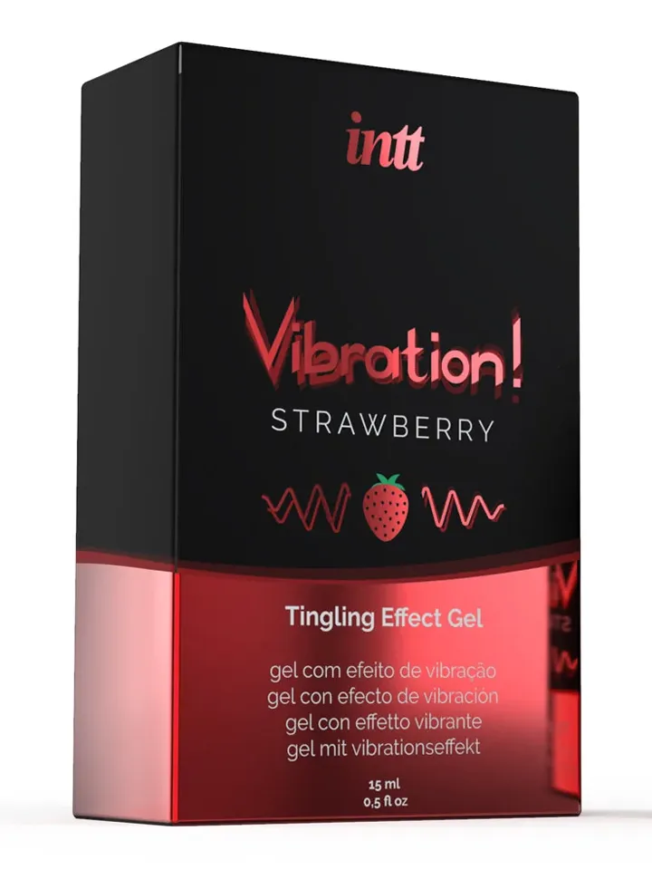 INTT Vibration Strawberry Liquid Vibrator als Produktfoto