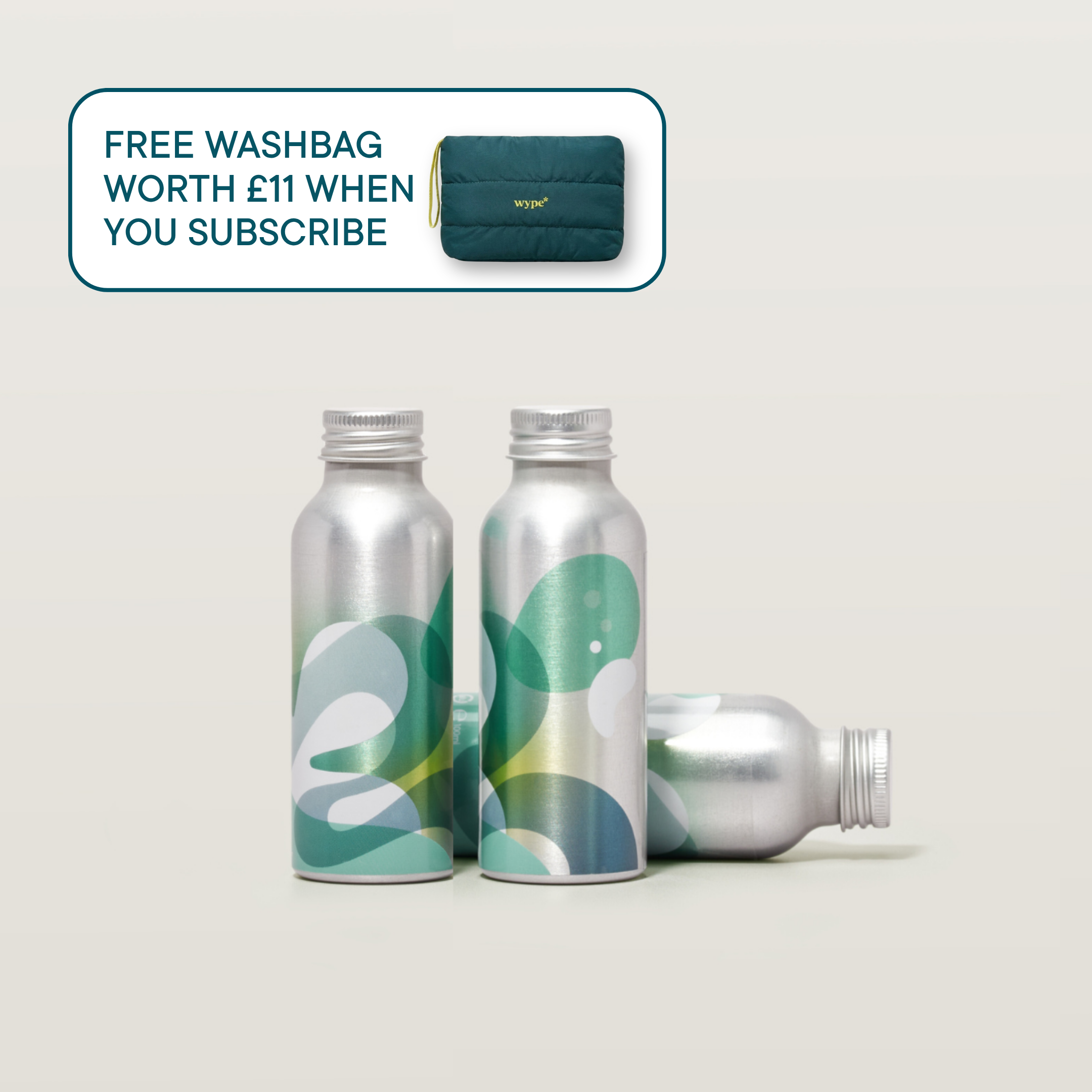 Wype 100ml Refill Trio bottles
