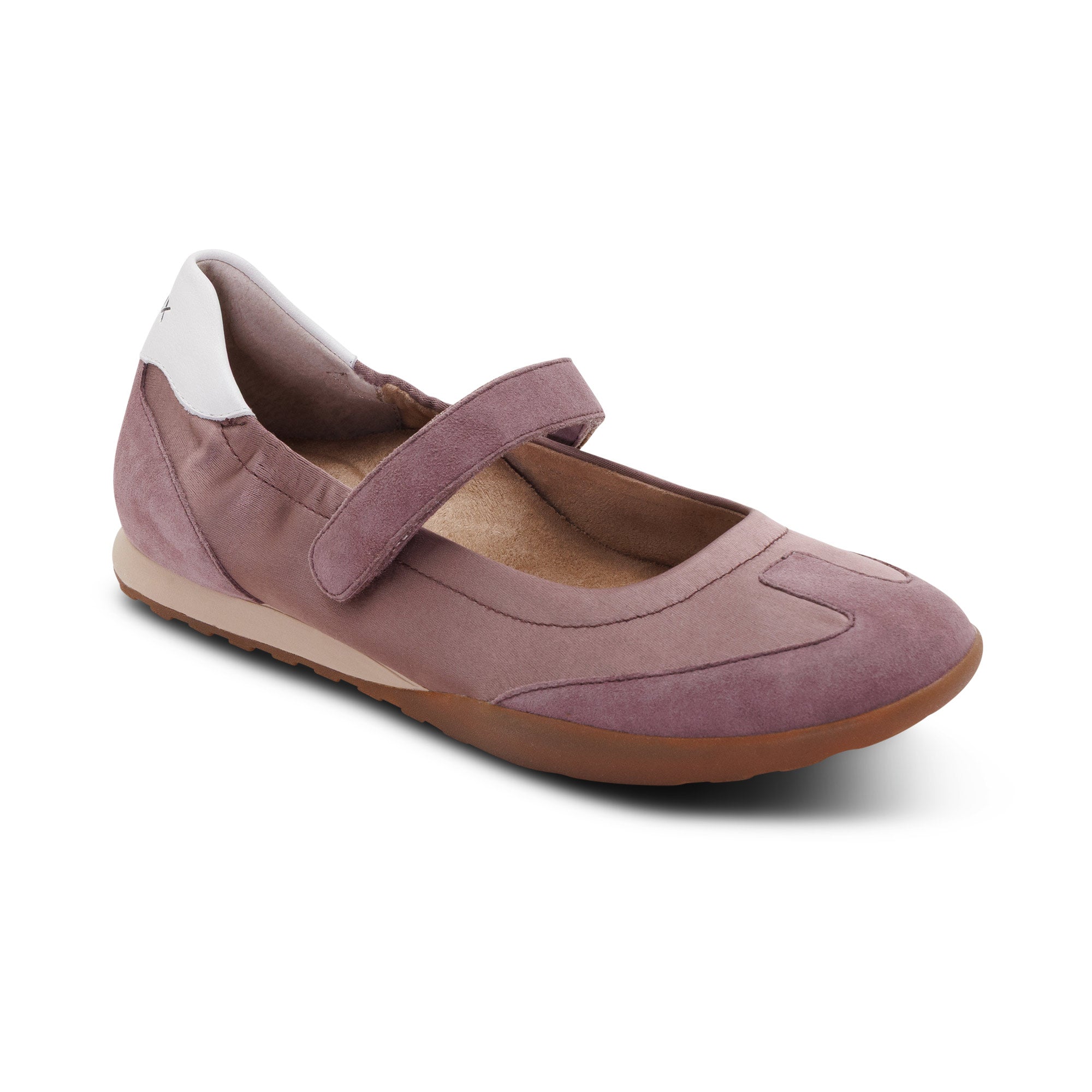 Aetrex mauve Mary Jane shoe