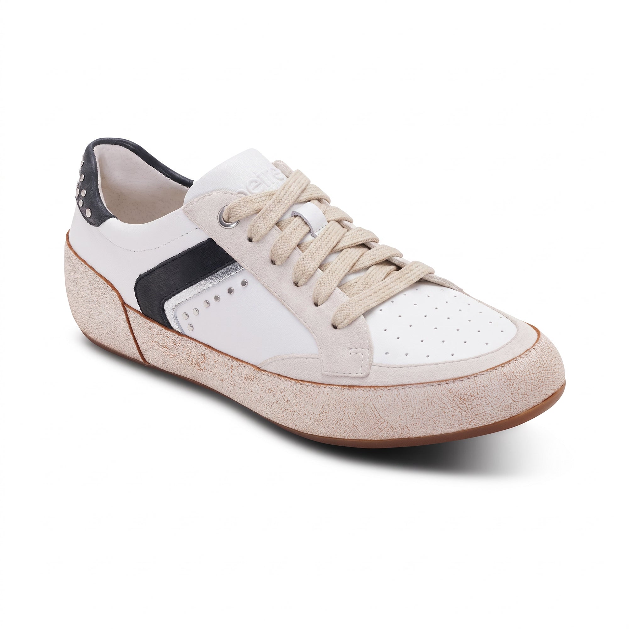 Aetrex Tess navy arch support sneaker