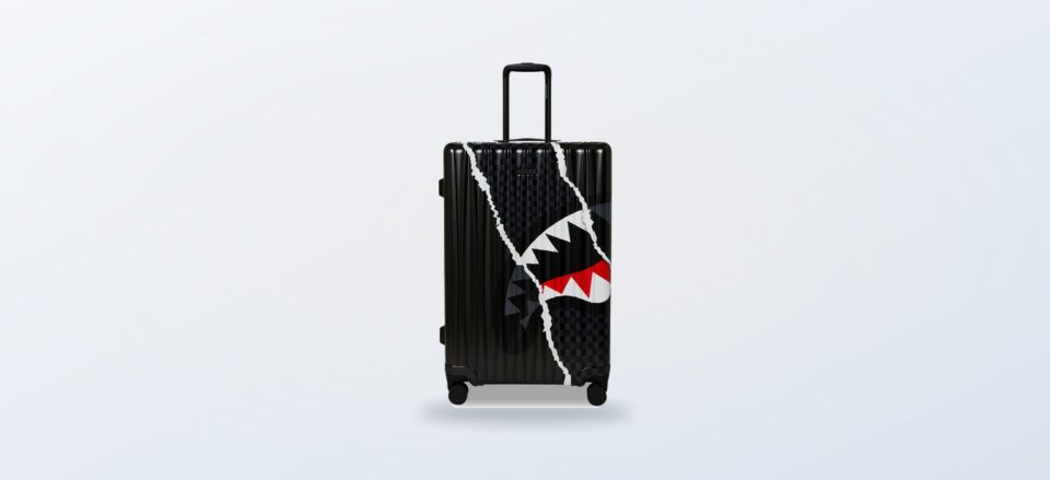 Sprayground Center Rip Trolley mit vier Rollen auf hellem Hintergrund