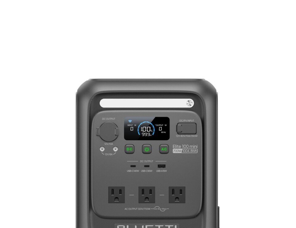 BLUETTI Elite 100 mini portable power station