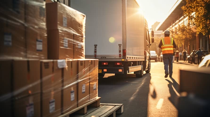 Building materials delivery service