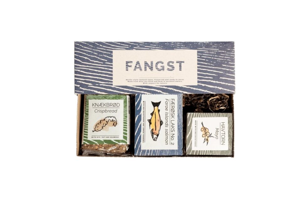 FANGST Nordic Tapas Box mit Lachs und Sanddorn