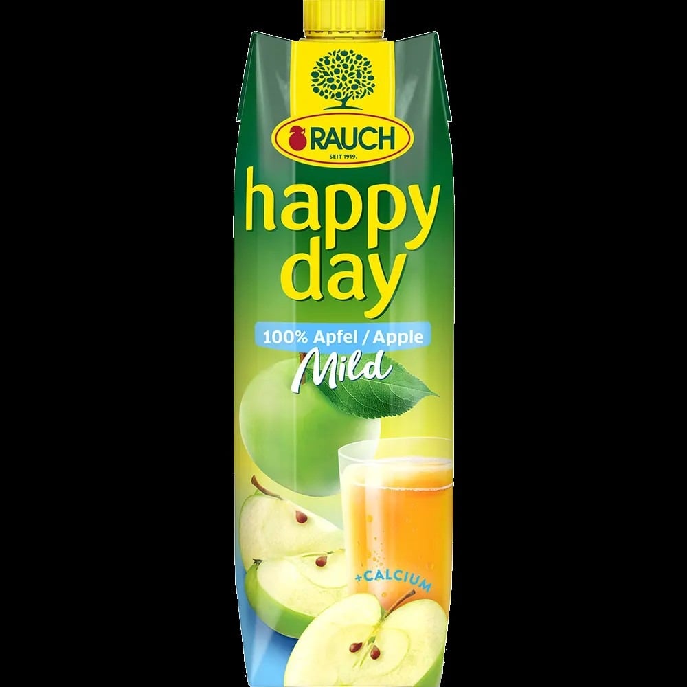 Happy Day Apfelsaft-Karton