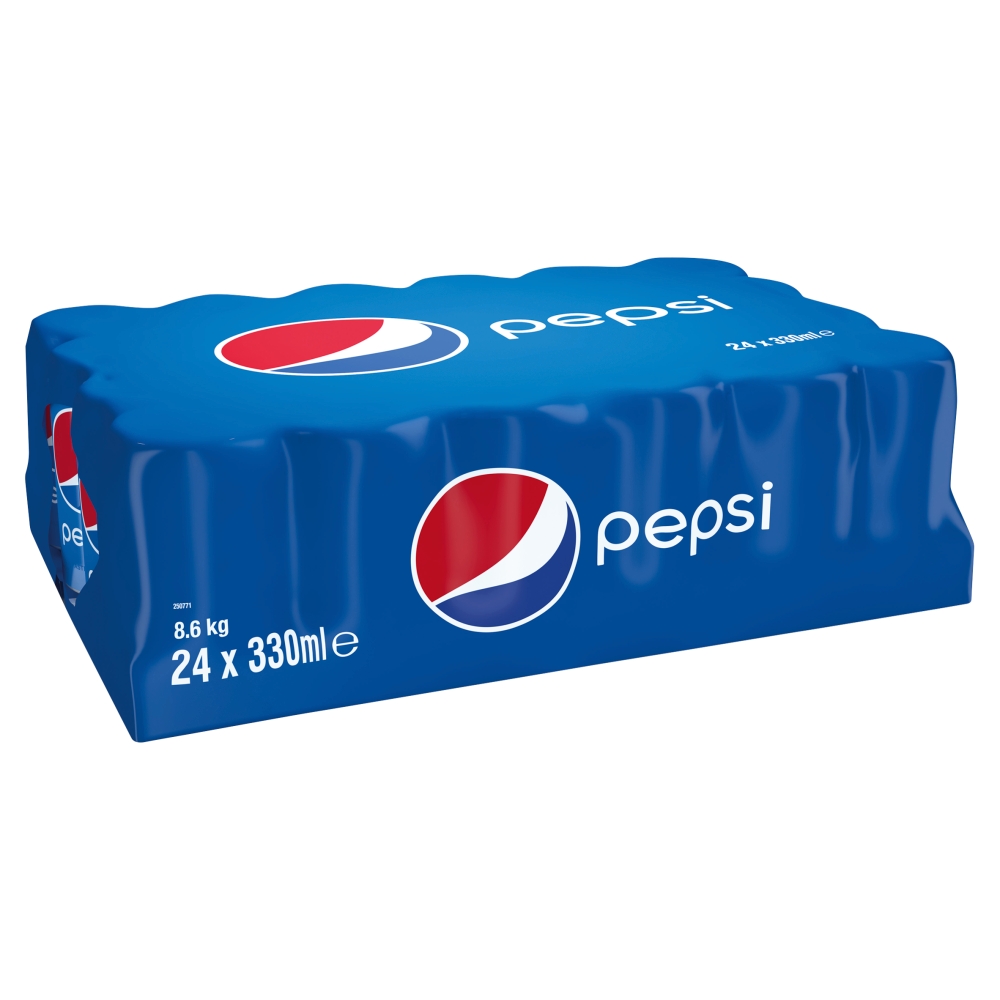 Pepsi 24er-Tray mit 330-Milliliter-Dosen