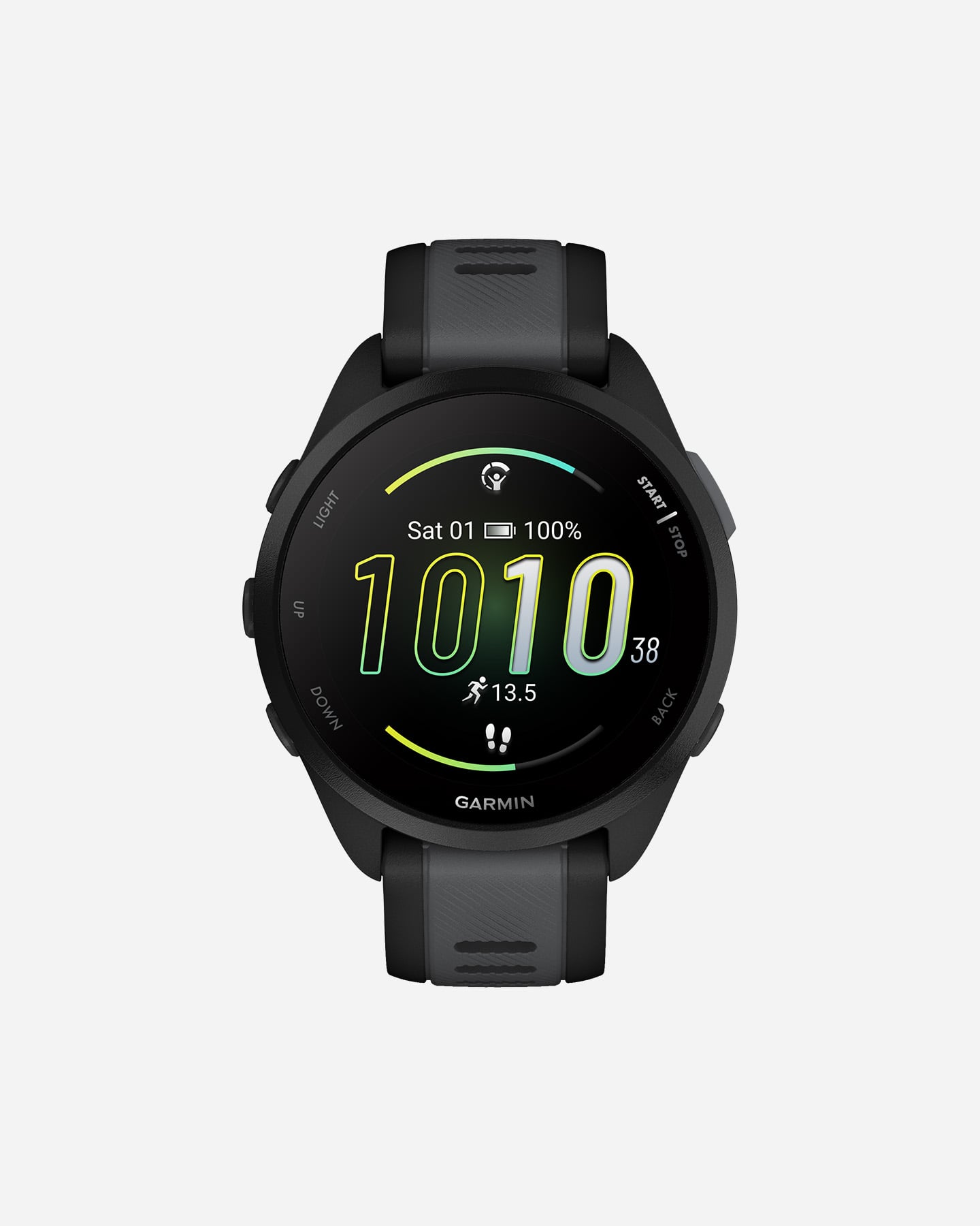 Garmin Forerunner 165 con cinturino nero
