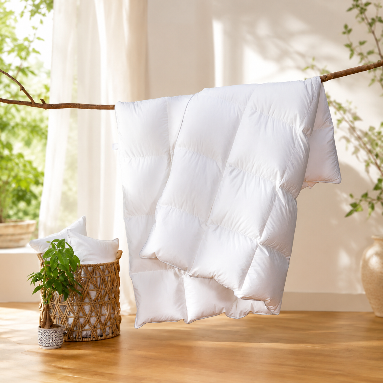 Cuddledown 100% Canadian goose down summer duvet