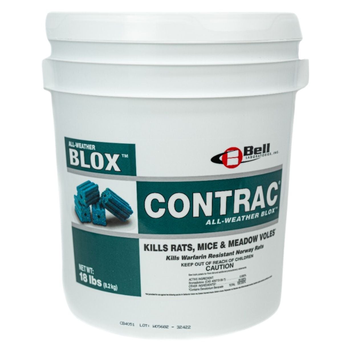 Contrac Blox rodent bait package