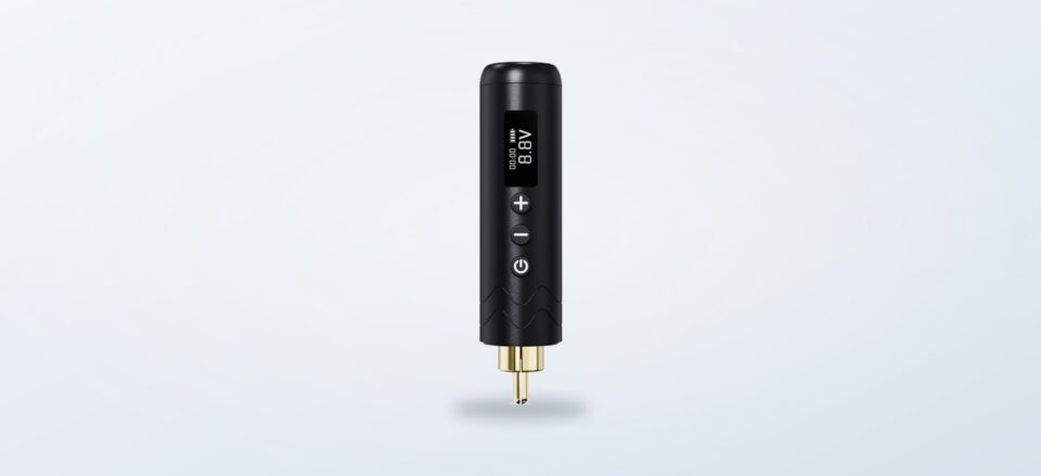 Replacement battery for a lightweight wireless tattoo machine