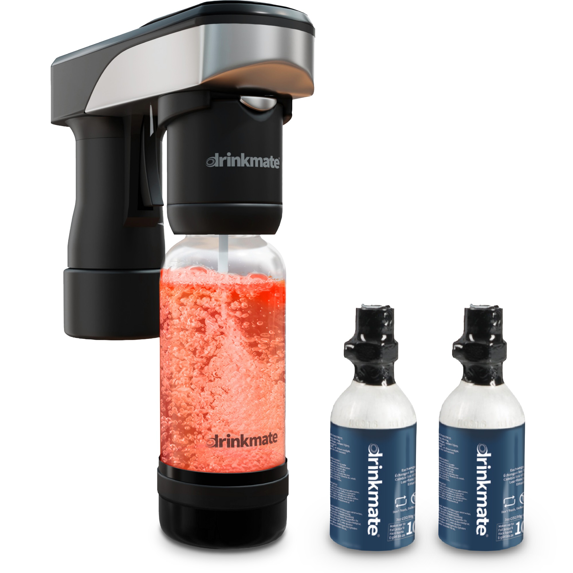 Drinkmate Spritzer portable sparkling water and soda maker