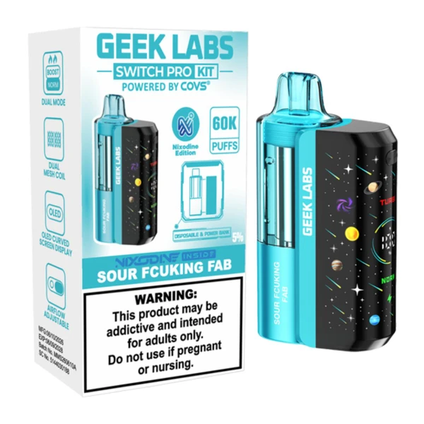 Geek Labs Switch Pro Kit 60K Puff disposable vape