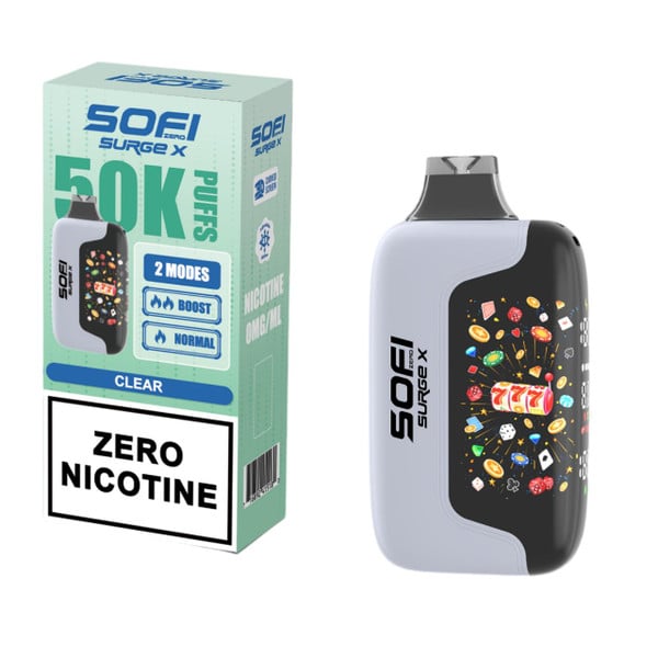 Sofi Surge 50K Puff zero nicotine disposable vape