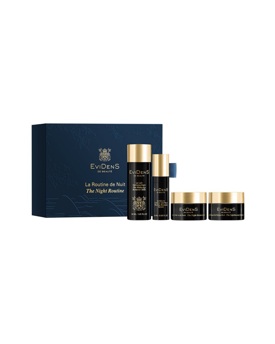 The Night Routine skincare set by EviDenS de Beauté